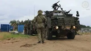 U.S. and British forces with NATO’s enhanced Forward Presence Battle Group Poland