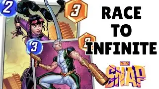 Bishop to C4 then Checkmate Infinite l Marvel Snap Stream