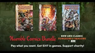 Humble Bundle ~ New & Classic Dungeons & Dragons by IDW Publishing Comic Book Bundle ~ April 2021 💜😍