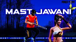 mast jawani teri mujhko pagal kar gai re | Free fire Beat Sync Montage | ff double a yt