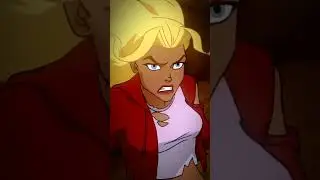 DCAMU STARFIRE VS DCUAOM SUPERGIRL 