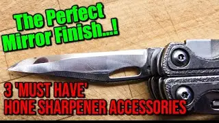 How to Sharpen your Knife Blade to a Mirror Finish