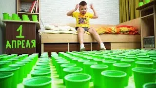 Матвей ПОШУТИЛ над ПАПОЙ!!! Папа ОТОМСТИЛ! Шутки на 1 АПРЕЛЯ Видео для детей For Kids Матвей Котофей