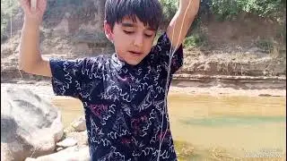 my first fishing and village vlog please spot me thanks #fishing #vlog #village #viral #viralvideo