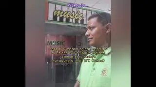 Numpang nginap semalam di Chicha Music Studio sebelum esok harinya Manggung di Mall BTC