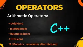 C++ Operators | study with engineers.