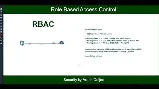 1 Security  - Privilege Levels and RBAC  by ArashDeljoo - Part1