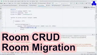 Android Room SQLite Database (CRUD) And Migration