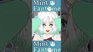 MIKU MIKU BEAM ☆ Mint Fantome ver. #vtuber #animationmeme #hatsunemiku #animation #shorts #vocaloid