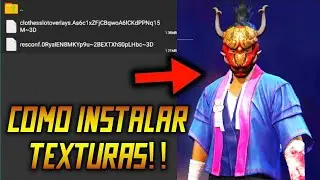 COMO INSTALAR PACKS TEXTURAS PARA FREE FIRE MAX Y FREE FIRE NORMAL🇩🇴