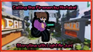 Time I called the firemen by mistake! Bedwars Storytime!