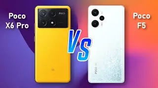 POCO X6 PRO ⚡ vs ⚡ POCO F5 Full Comparison