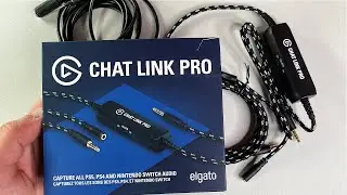 Unboxing New Elgato Chat link Pro