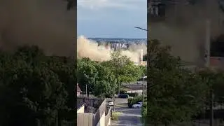 Sprengung Walhalla Kalk Regensburg || SiliTV