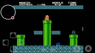 Super Mario Bros (NES) - Gameplay