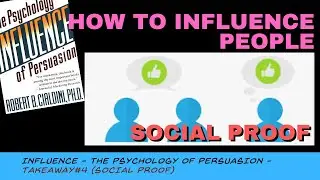Book takeaway #4 - Social Proof (Influence - The psychology of persuasion)
