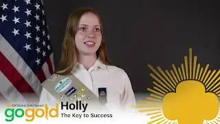 2019 Gold Award Girl Scout Holly G. - The Key to Success