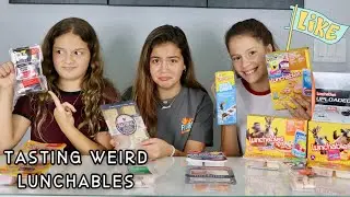 TASTING WEIRD LUNCHABLES | SISTER FOREVER