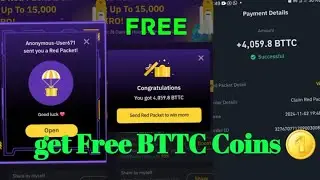 #binance Get FREE BTTC Coin #redpokete