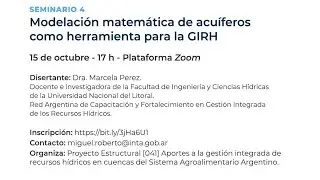 Seminario de Modelos Hidrológicos