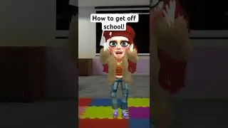 How to get off school! #shorts
