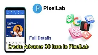 How to create 3d App icon in PixelLab