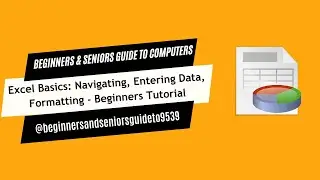 Excel Basics: Navigating, Entering Data, Formatting - Beginners Tutorial