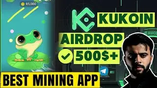 kucoin Airdrop Tap To Earn Telegram Bot | Kucoin Airdrop | Claim 500$ | C4 Crypto Wala