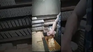 Покраска декоративного камня #декоративныйкамень #плитка #покраскаплитки