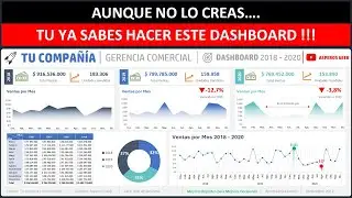 You already know how to make a DASHBOARD and I'll show you why!!!