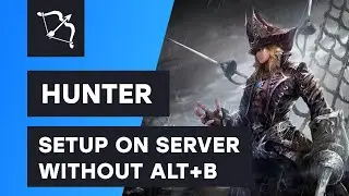 Hunter script for Adrenaline Bot - setup on server without Alt+B