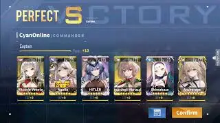Azur Lane PVP against Evrien - 20 Feb 2022