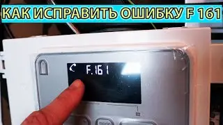 The boiler won't start. The Protherm boiler is frozen. How can I fix error F.161?