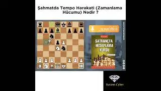 Şahmatda Zamanlama Hücumu (Tempo Hərəkəti) Nədir ?