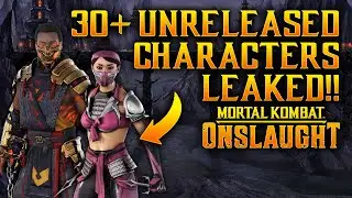 30+ Unreleased Characters Leaked!! - Mortal Kombat: Onslaught - MKO