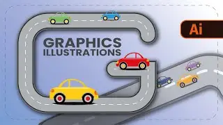 ROAD Graphic #illustration | How to Graphic #design | #digitalproduct #graphicdesign