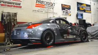 TF Works ProEFI 600whp SR20 350Z Dyno @ Sound Performance