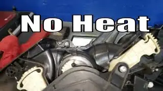 Jeep Grand Cherokee broken blend door HVAC 