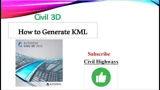 How to generate KML from Alignment in Civil 3D