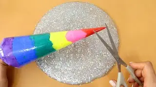 Slime Coloring Compilation with Clay,glitter ! Most Satisfying Slime Video★ASMR★