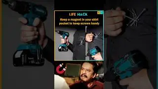 Subscribe for more 💡 𝗛𝗮𝗺𝗺𝗲𝗿𝗶𝗻𝗴 & 𝗱𝗿𝗶𝗹𝗹𝗶𝗻𝗴 𝗵𝗮𝗰𝗸🔨 #lifehacks #lifehacks2024 #homehacks #tipsandtricks