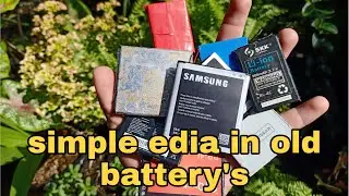 Simple ideas in old battery