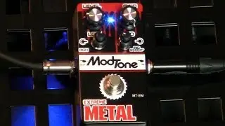 ModTone Mayhem : EXTREME METAL PEDAL ~ Video #1