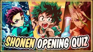 Guess the Anime Opening [Very Easy - Very Hard] Shonen Anime Quiz