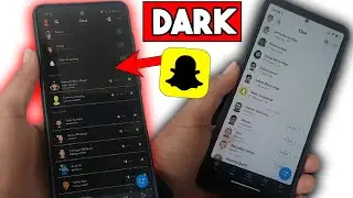 How To Get Dark Mode On Snapchat | Snapchat Dark Mode Android