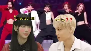 Kai's reaction to Lesserafim KCON 