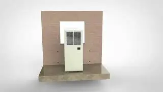 Evaporative water-cooled air conditioner plus music