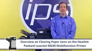 HP M630 - Clearing Paper Jams including the ADF