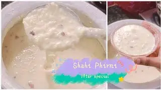 Shahi Phirni ✨ | Ramadan dessert 🎂 | Iftar special | #artworkwithsara ❤️