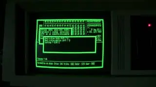A TRS-80 (CP-500) disk editor running under CP/M (SO-08).